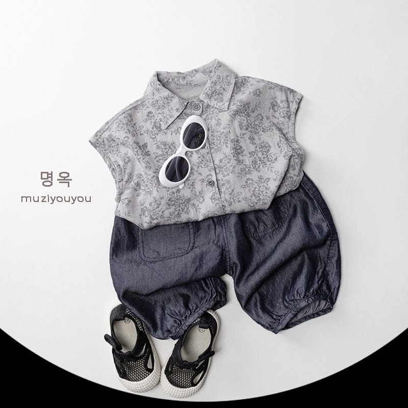 ロングパンツ・スウェットパンツ デニムイージークロップドパンツ【mh0010468】