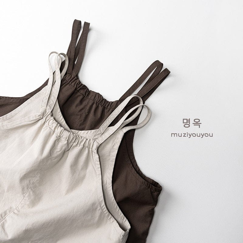 サロペットパンツ・サスペンダーパンツ ダブルショルダーサマールーズサロペットオーバーオール【mh0010469】