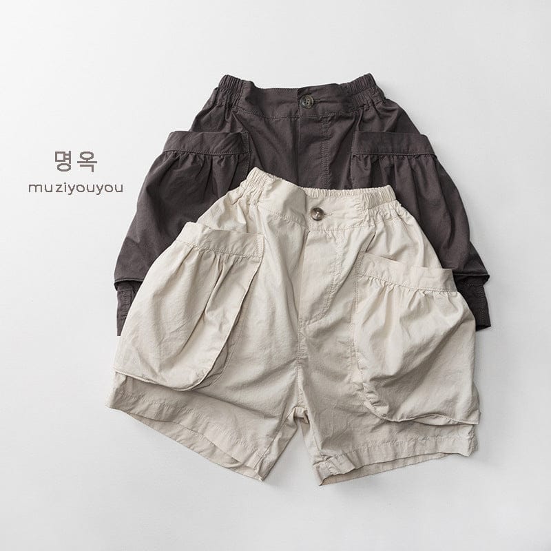 ハーフパンツ・ショートパンツ ビッグポケットルーズハーフパンツ【mh0010470】