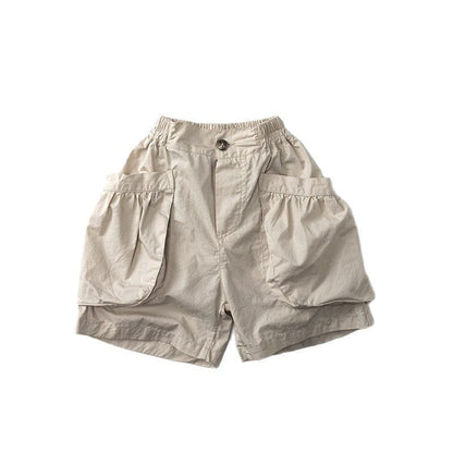 ハーフパンツ・ショートパンツ ビッグポケットルーズハーフパンツ【mh0010470】