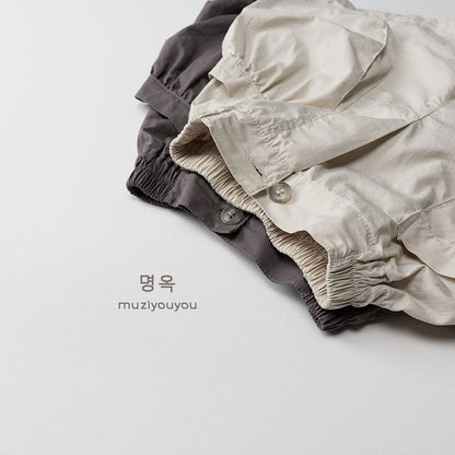 ハーフパンツ・ショートパンツ ビッグポケットルーズハーフパンツ【mh0010470】