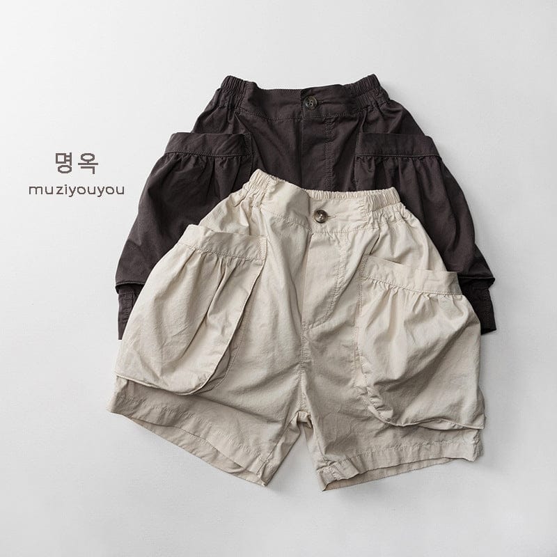 ハーフパンツ・ショートパンツ ビッグポケットルーズハーフパンツ【mh0010470】