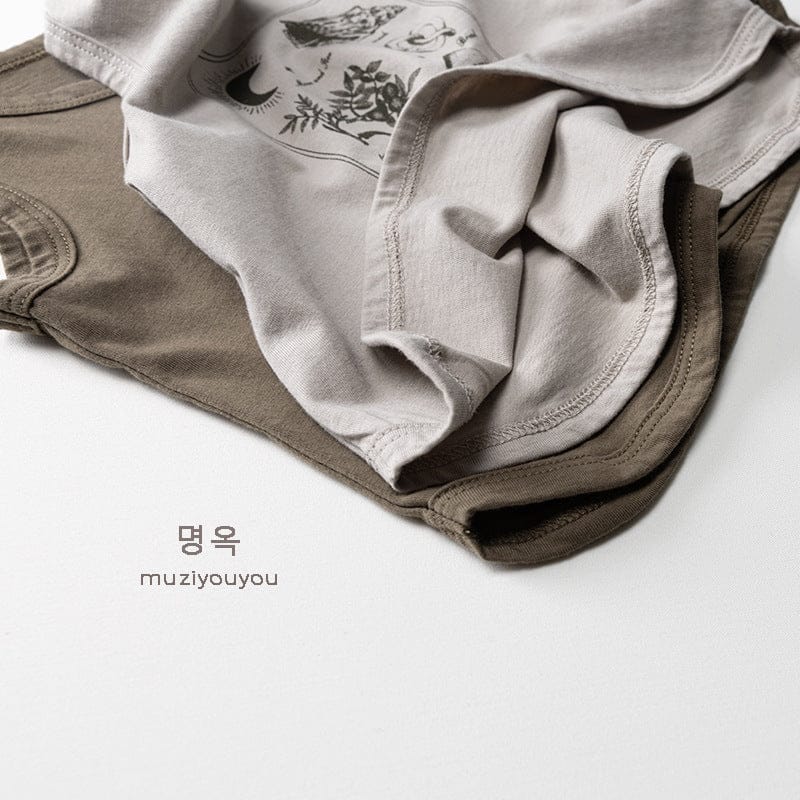 タンクトップ・キャミソール・ノースリーブトップス 植物プリント柄タンクトップ【mh0010473】