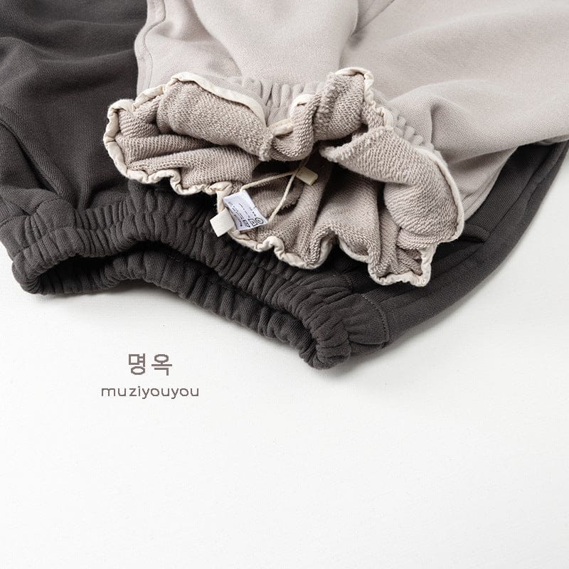 ロングパンツ・スウェットパンツ シンプル無地スウェットストレートパンツ【mh0010865】