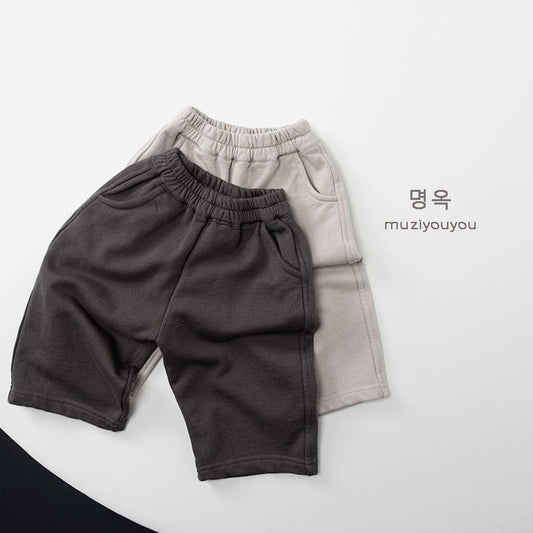 ロングパンツ・スウェットパンツ シンプル無地スウェットストレートパンツ【mh0010865】