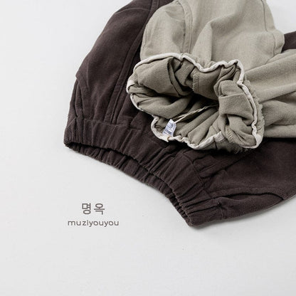 ロングパンツ・スウェットパンツ コットンワイドテーパードパンツ【mh0010867】