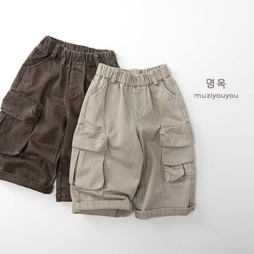 ロングパンツ・スウェットパンツ フラップポケットルーズカーゴパンツ【mh0010875】