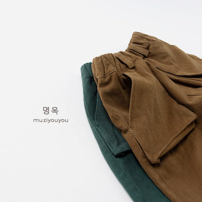 ロングパンツ・スウェットパンツ ビッグポケットルーズロングパンツ【mh0010876】