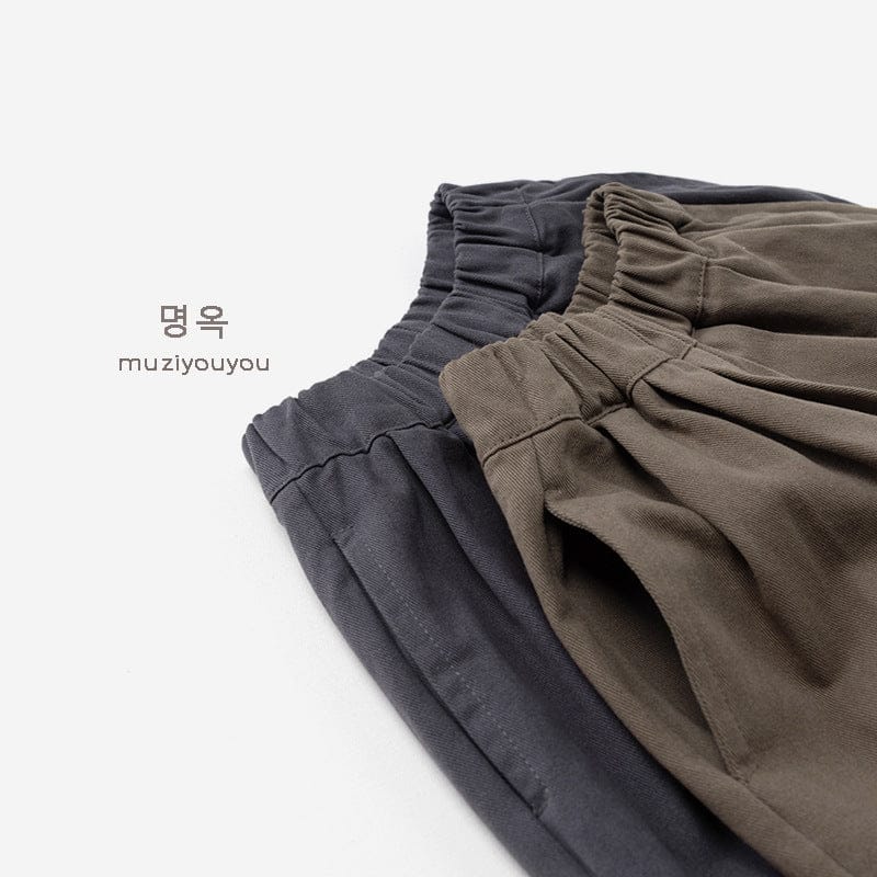 ロングパンツ・スウェットパンツ シンプルバルーンルーズロングパンツ【mh0010881】