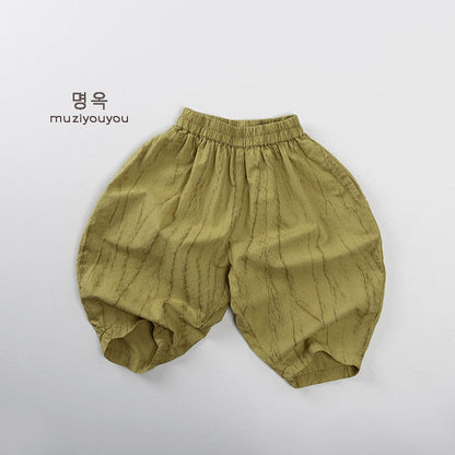 ロングパンツ・スウェットパンツ Mustard Yellow / 80cm ストライプサマールーズイージーパンツ【mh0009808】