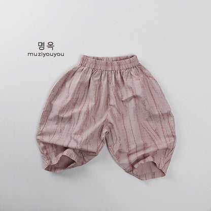 ロングパンツ・スウェットパンツ Pink / 80cm ストライプサマールーズイージーパンツ【mh0009808】