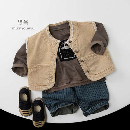 ベスト Retro Style Versatile Vest ベスト【mh0012019】