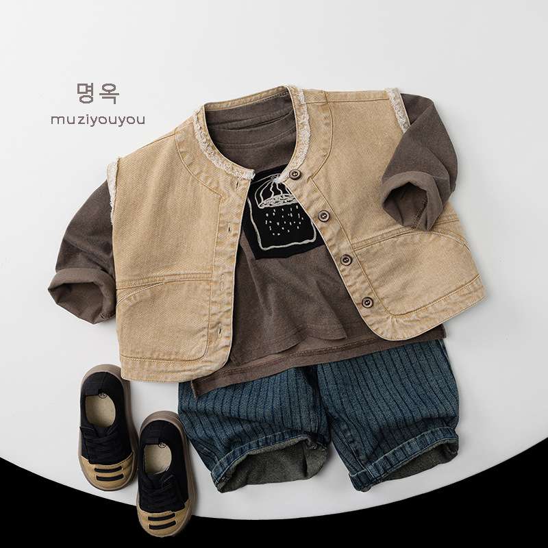 デニムパンツ Vertical Stripe Denim Slacks ストライプデニムパンツ【mh0012022】