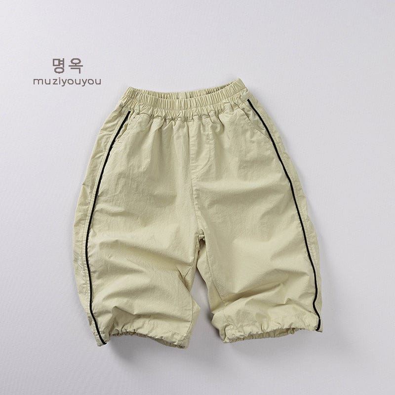 ロングパンツ・スウェットパンツ Yellow Green / 80cm サイドラインドロストスポーツパンツ【mh0009824】