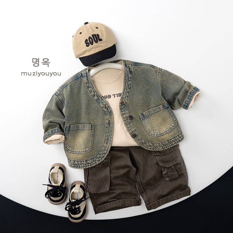 長袖Tシャツ GOOD TIMEロゴプリント長袖Tシャツ【mh0010864】