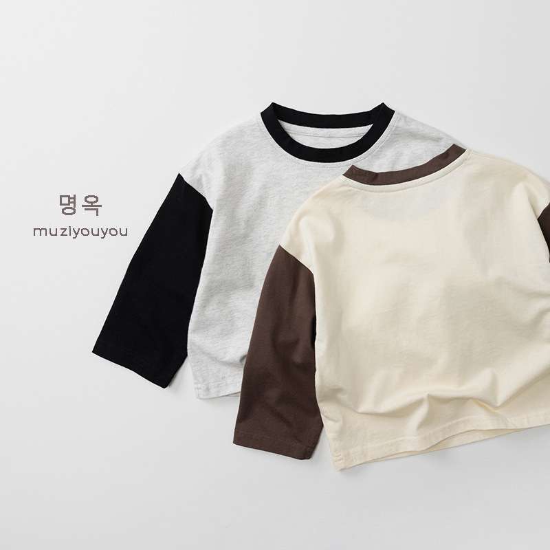 長袖Tシャツ Pure Cotton Long Sleeve T-Shirt 長袖Tシャツ【mh0012017】