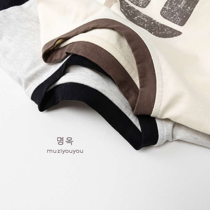 長袖Tシャツ Pure Cotton Long Sleeve T-Shirt 長袖Tシャツ【mh0012017】