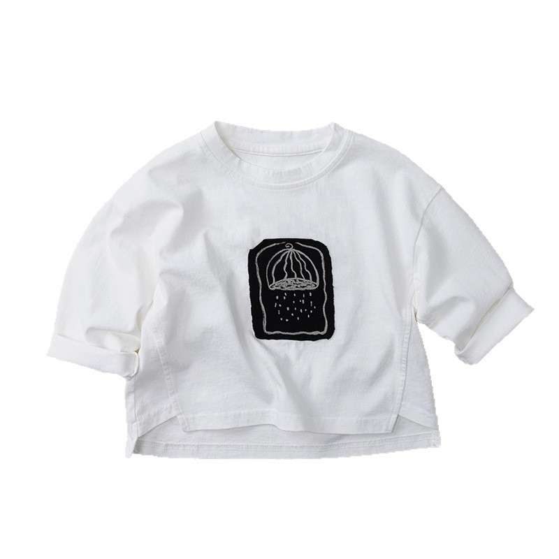 長袖Tシャツ Pure Cotton Versatile T-Shirt コットン 長袖 Tシャツ【mh0012014】