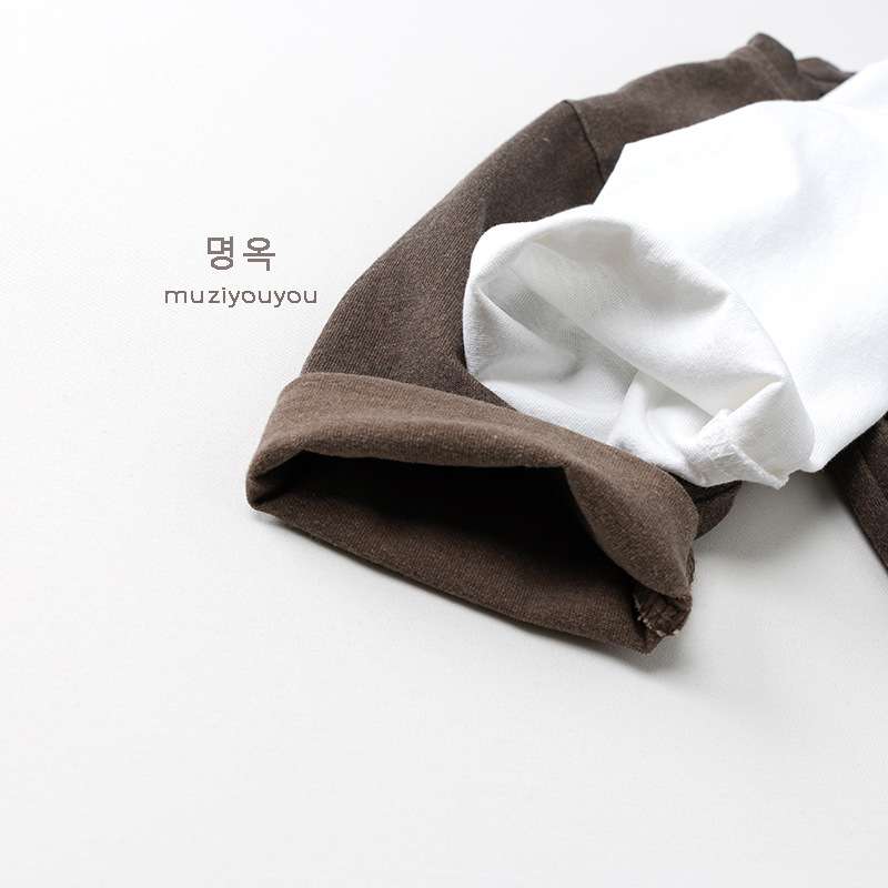 長袖Tシャツ Pure Cotton Versatile T-Shirt コットン 長袖 Tシャツ【mh0012014】
