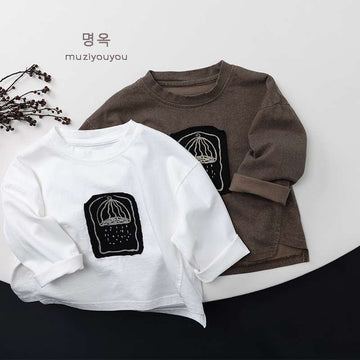 長袖Tシャツ Pure Cotton Versatile T-Shirt コットン 長袖 Tシャツ【mh0012014】