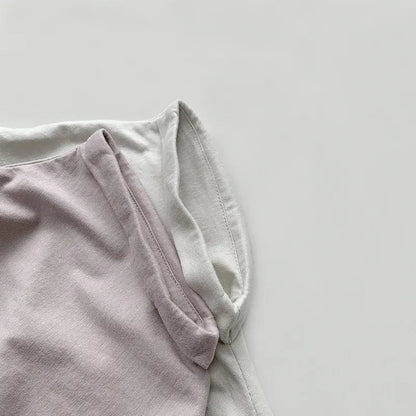 半袖Tシャツ キッズトップス 半袖Tシャツ シンプルベーシック 2カラー【mh0005547】