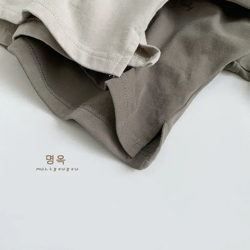 長袖Tシャツ キッズトップス ロゴプリントフーディ長袖Tシャツ【mh0008851】