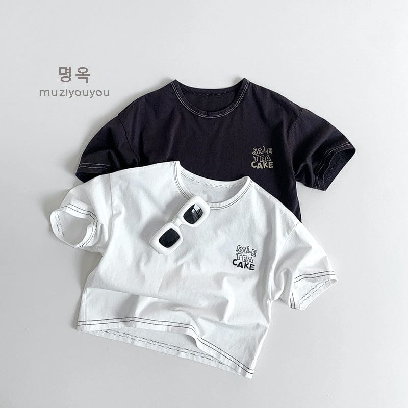 半袖Tシャツ ロゴステッチ半袖Tシャツ【mh0009581】