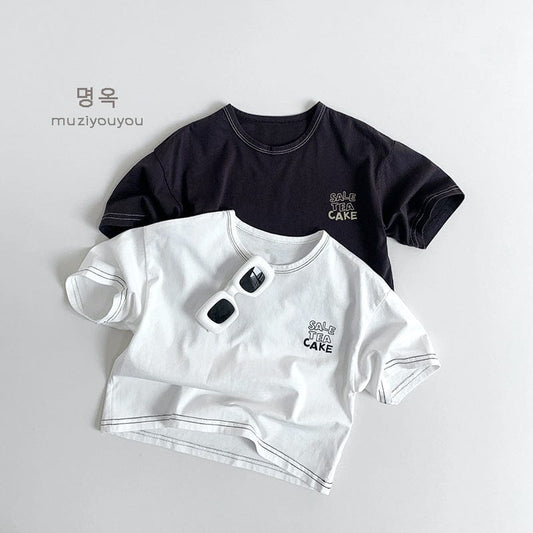 半袖Tシャツ ロゴステッチ半袖Tシャツ【mh0009581】