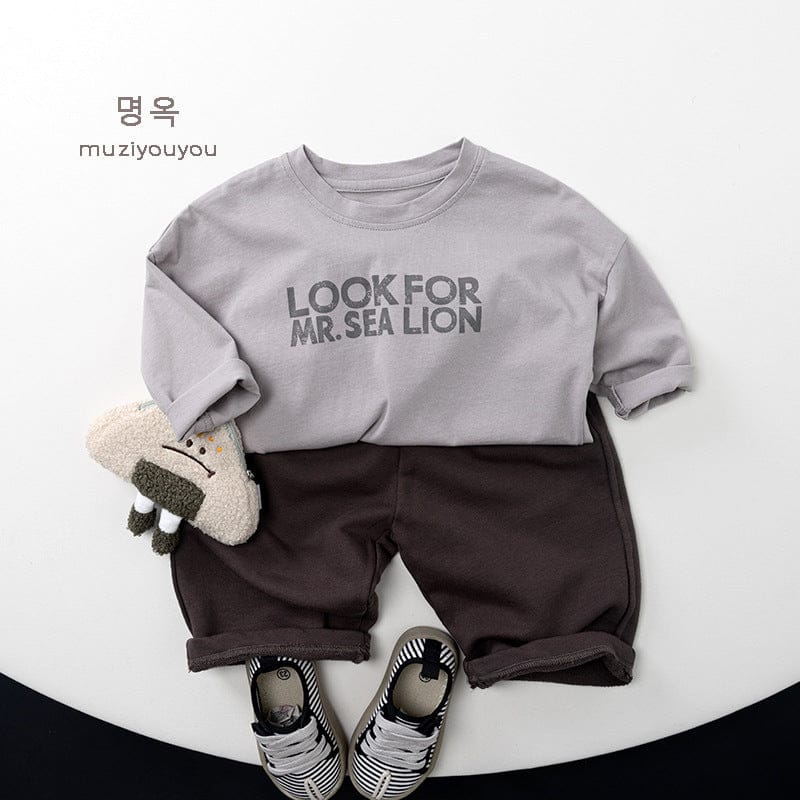 長袖Tシャツ ロゴプリント長袖Tシャツ【mh0010859】