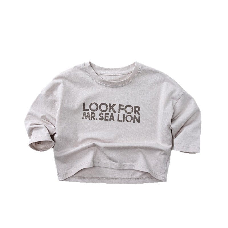 長袖Tシャツ ロゴプリント長袖Tシャツ【mh0010859】