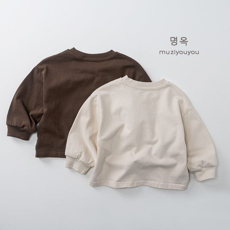 長袖Tシャツ 幾何学プリント長袖Tシャツ【mh0010861】