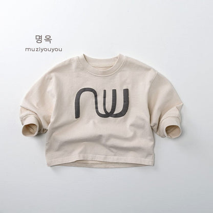 長袖Tシャツ 幾何学プリント長袖Tシャツ【mh0010861】