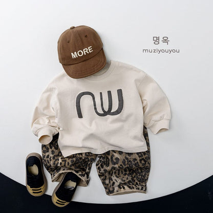 長袖Tシャツ 幾何学プリント長袖Tシャツ【mh0010861】