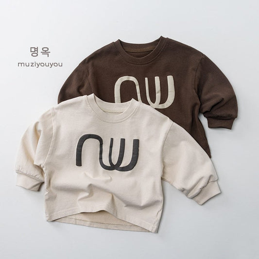 長袖Tシャツ 幾何学プリント長袖Tシャツ【mh0010861】