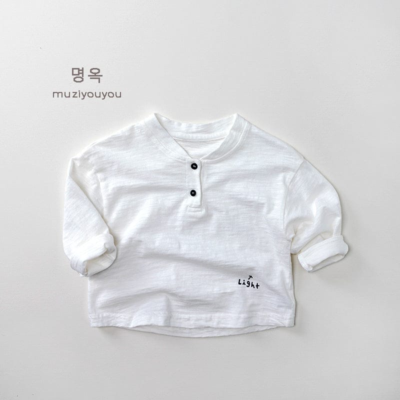 長袖Tシャツ White / 80cm ライトウェイト長袖Tシャツ【mh0010866】