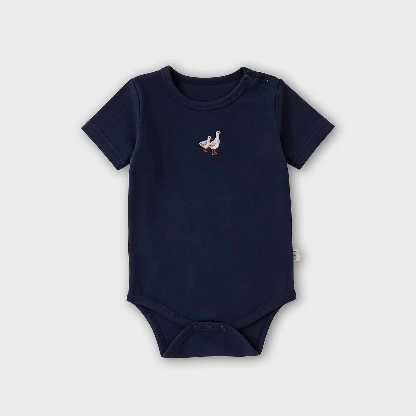 Nautical Casual One-piece ヨット ストライプ 半袖ロンパース【mh0012769】 Beitaoya 半袖ロンパース