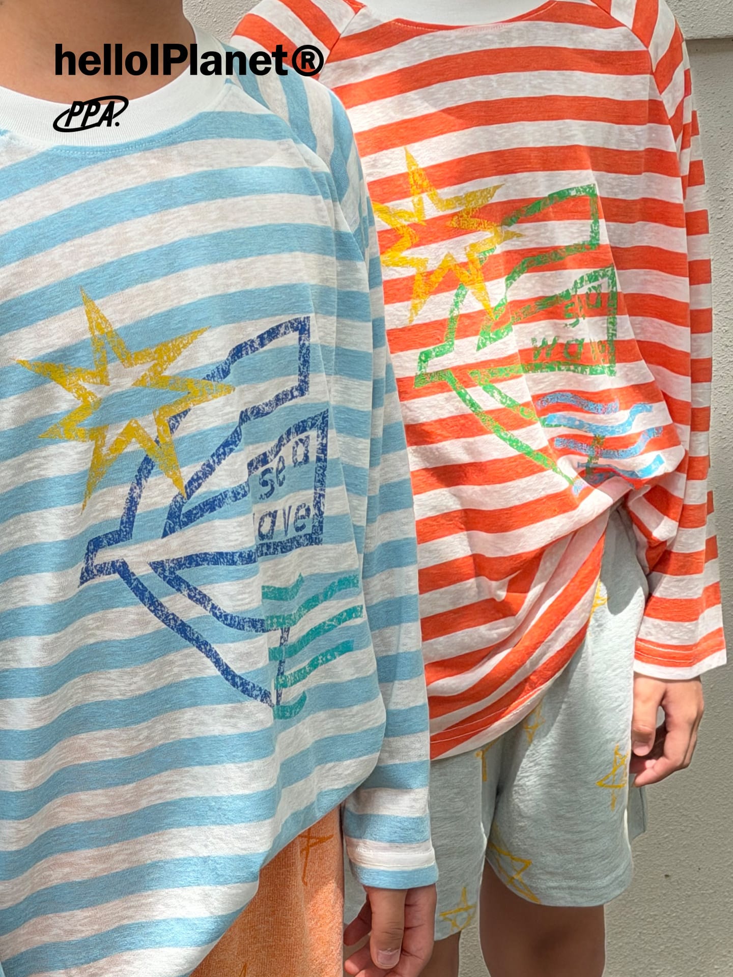 Nautical Sun-Protection Striped Raglan Tee ボーダー 長袖Tシャツ【mh0013623】 ppapa 長袖Tシャツ