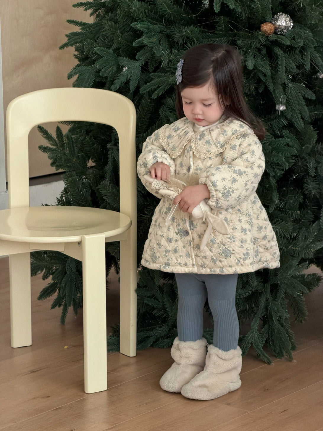 ショートコート・ジャケット・ジャンパー フリルビッグカラーAラインジャケット キルトコート【mh0011928】