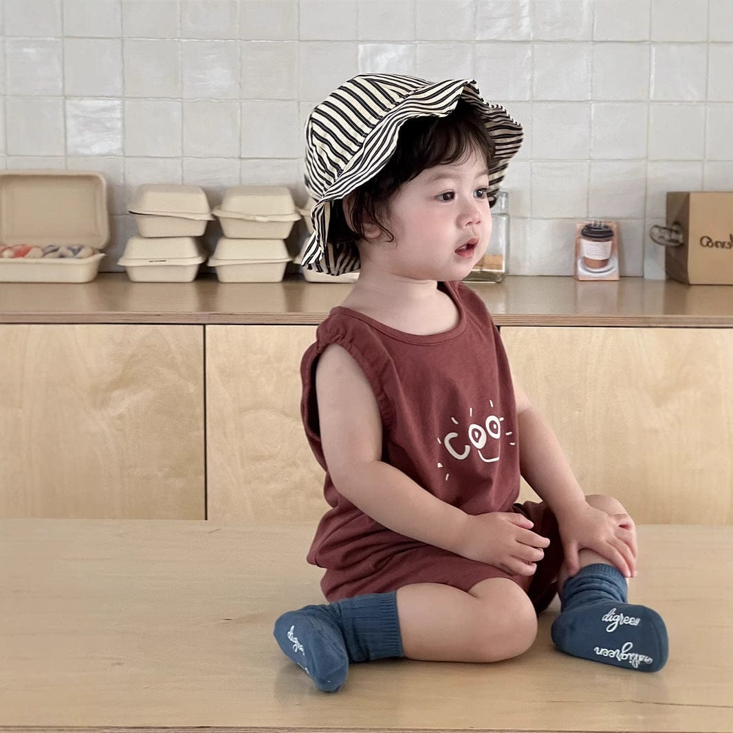 ノースリーブセットアップ ロゴプリントタンクトップ+ショートパンツ【mh0009926】