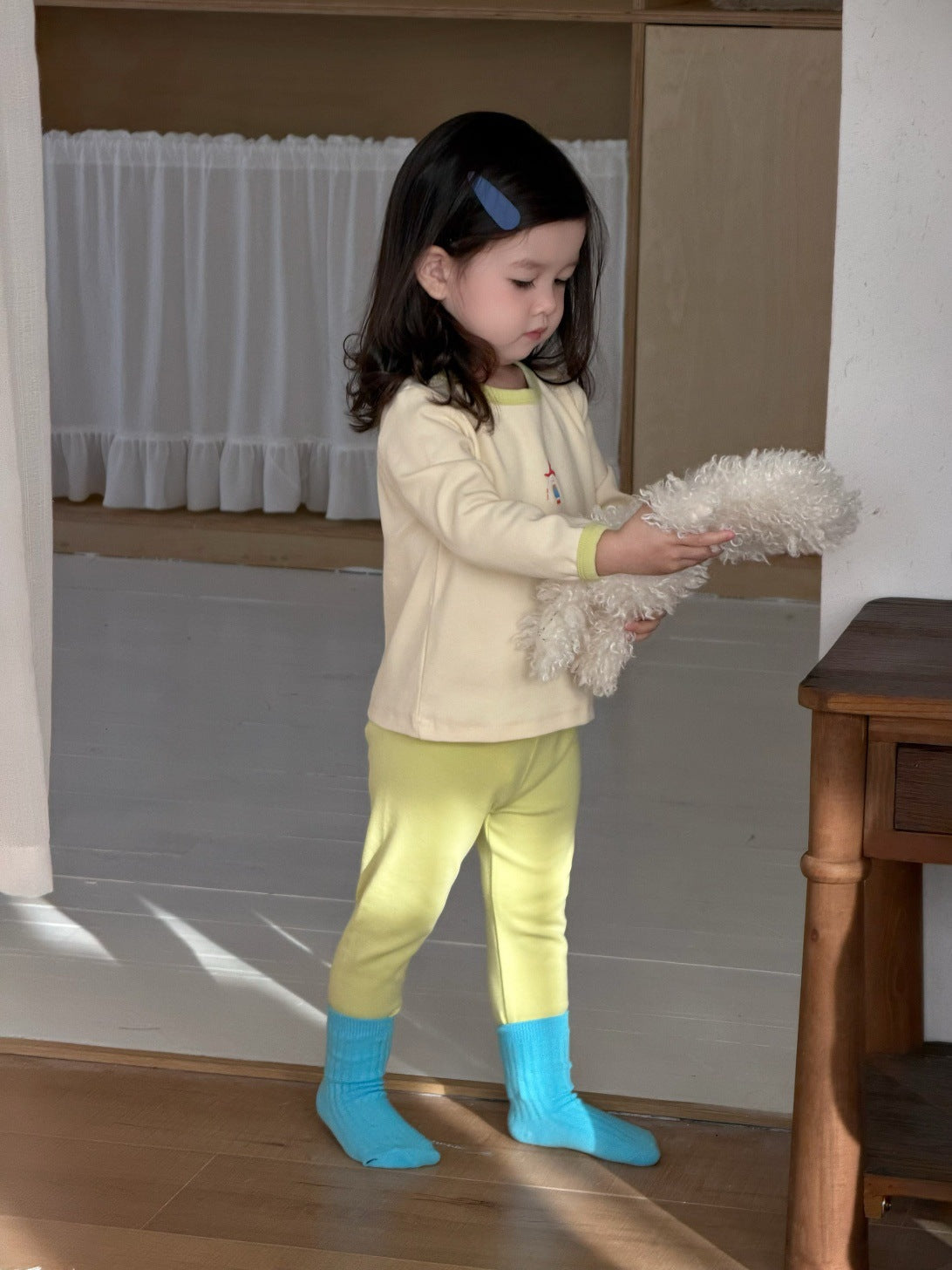 長袖セットアップ 長袖パジャマセット Tシャツ+ロングパンツ プリント柄【mh0011934】