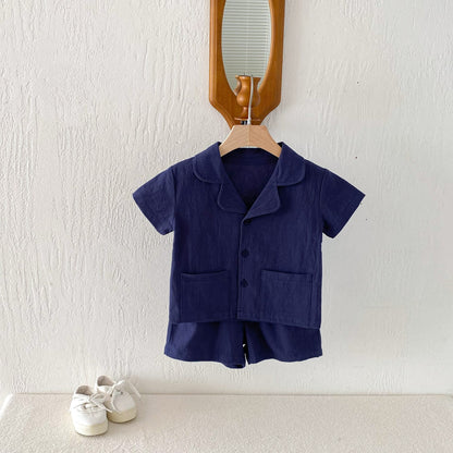 Open Collar Shirt & Shorts Set オープンカラー 半袖 セットアップ【mh0012723】 angou 半袖セットアップ
