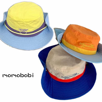 Outdoor Sun Hat ナイロン バケットハット【mh0013023】 momobobi ベビー用帽子