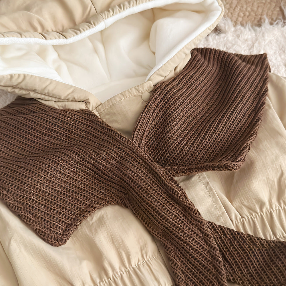 アウタージャンプスーツ アウタージャンプスーツ 中綿 厚手 フード付 ボア カバーオール【mh0011692】