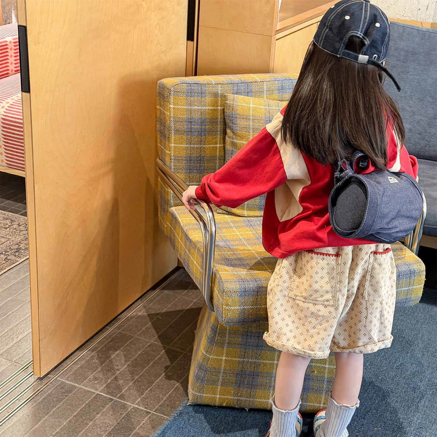 Patterned Cotton Shorts プリント ハーフパンツ【mh0012454】 ADbaby ハーフパンツ・ショートパンツ