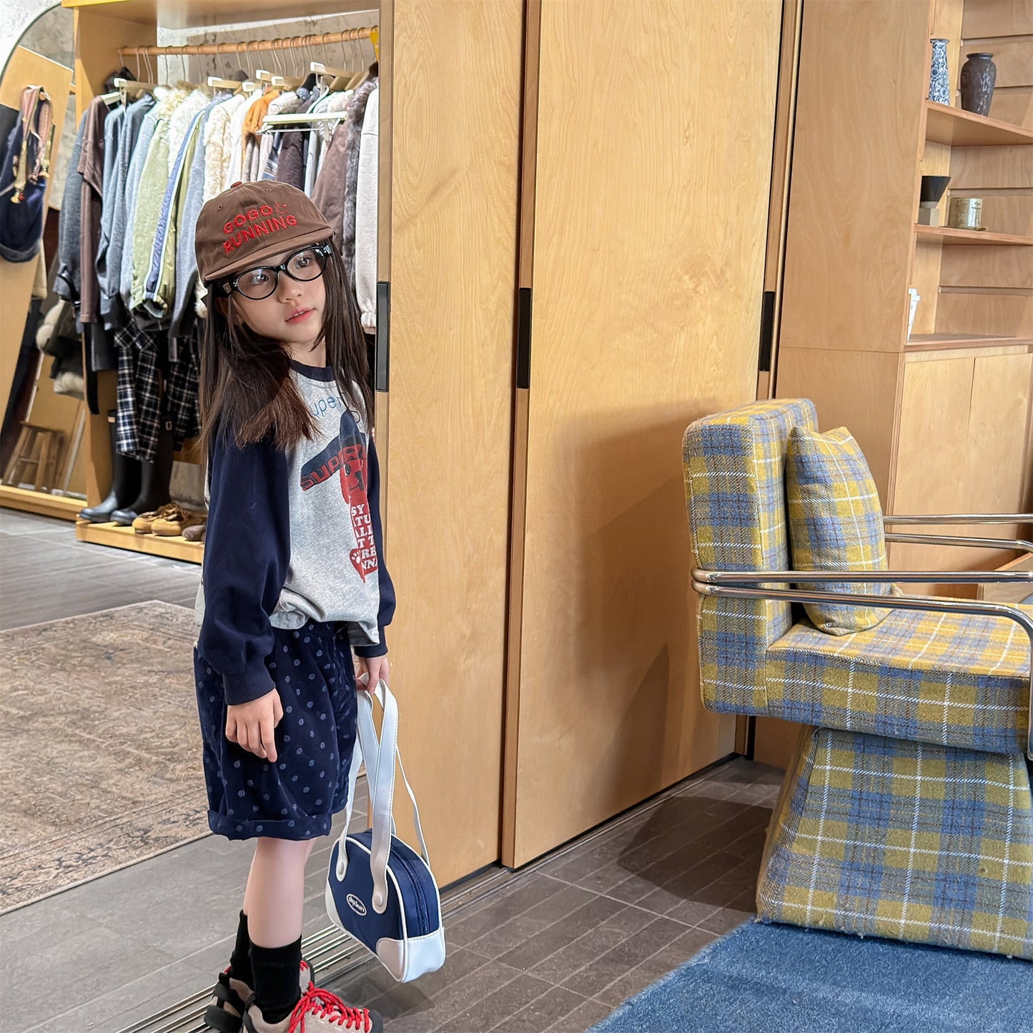 Patterned Cotton Shorts プリント ハーフパンツ【mh0012454】 ADbaby ハーフパンツ・ショートパンツ