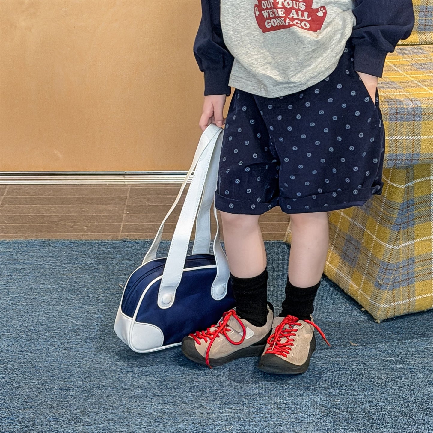 Patterned Cotton Shorts プリント ハーフパンツ【mh0012454】 ADbaby ハーフパンツ・ショートパンツ