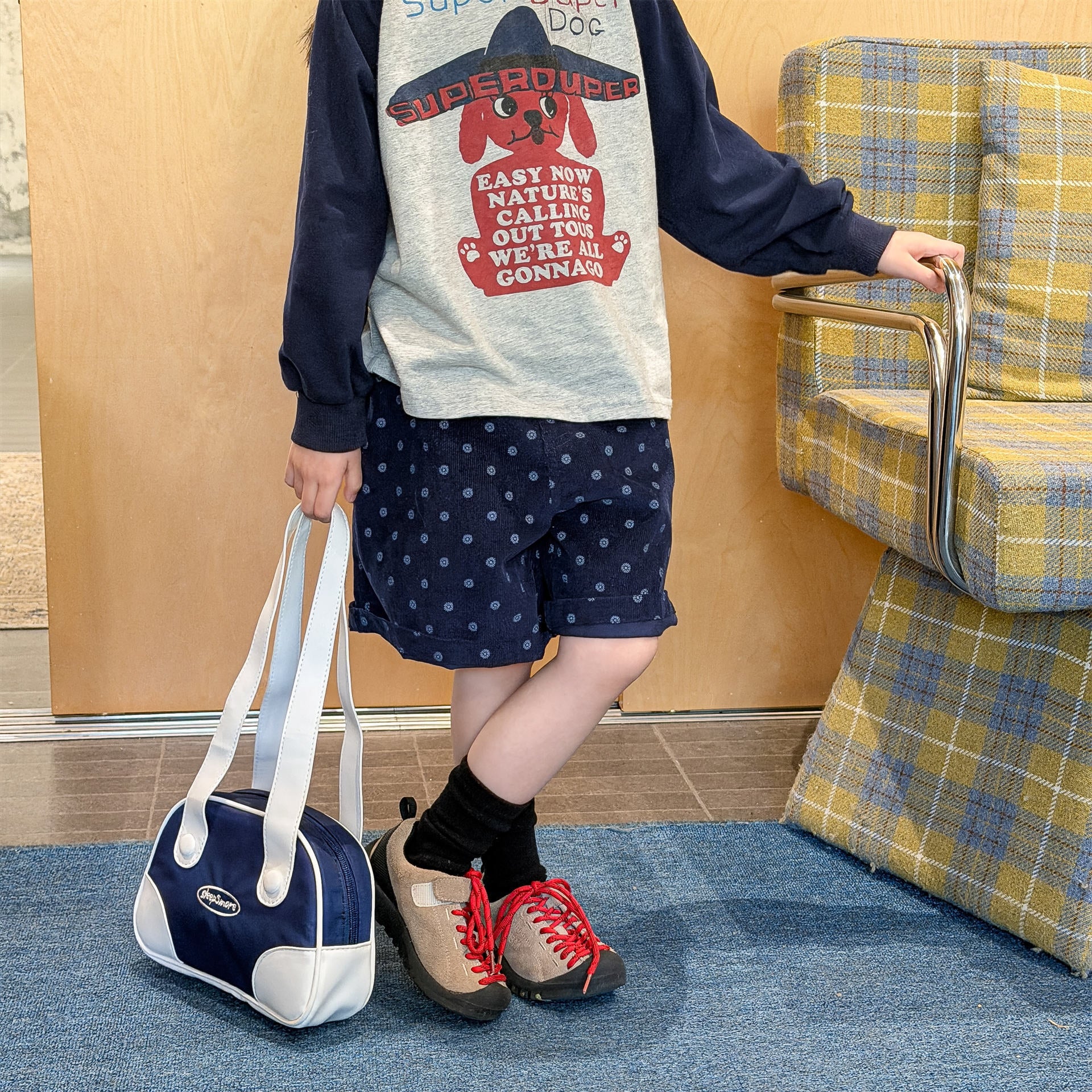 Patterned Cotton Shorts プリント ハーフパンツ【mh0012454】 ADbaby ハーフパンツ・ショートパンツ