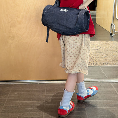 Patterned Cotton Shorts プリント ハーフパンツ【mh0012454】 ADbaby ハーフパンツ・ショートパンツ