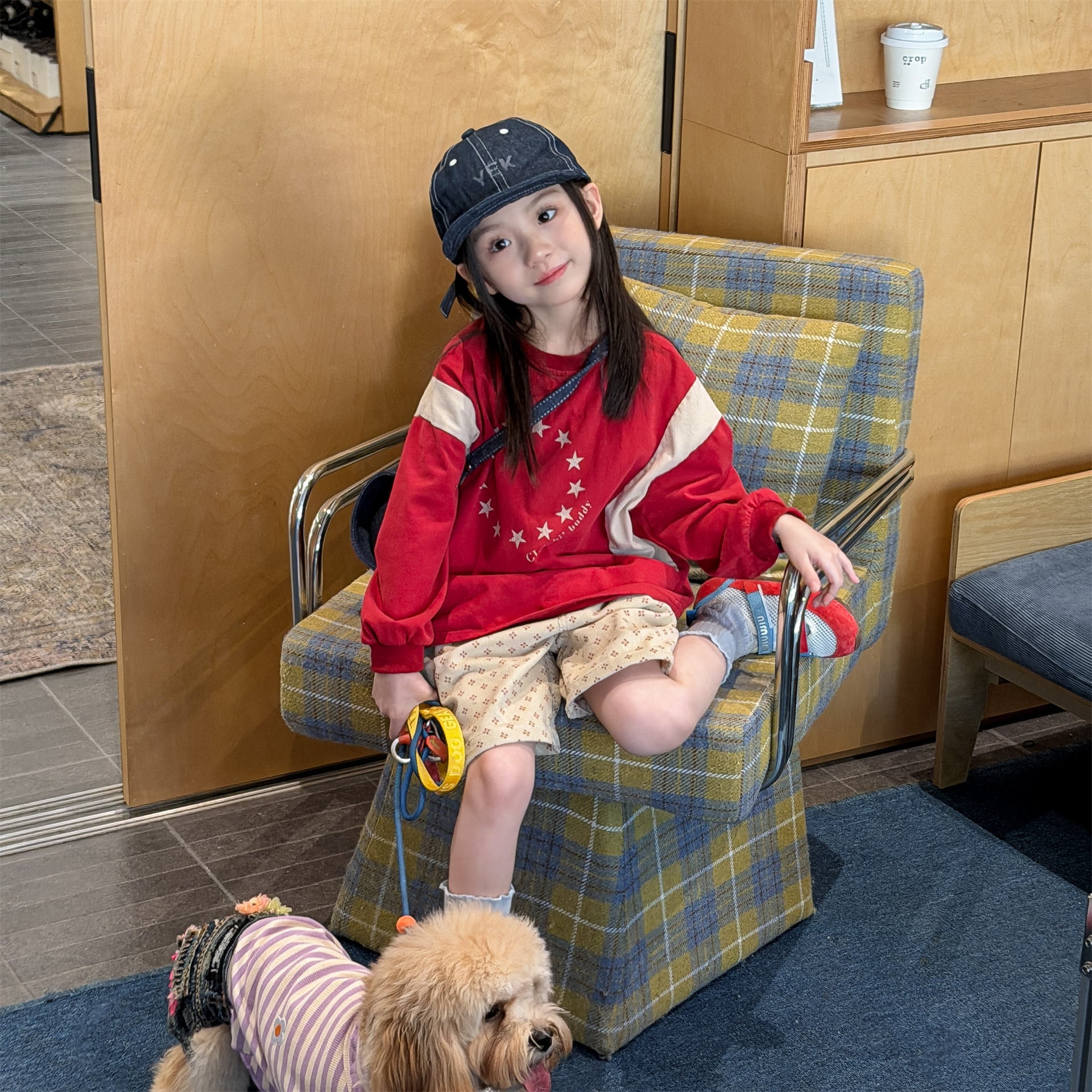 Patterned Cotton Shorts プリント ハーフパンツ【mh0012454】 ADbaby ハーフパンツ・ショートパンツ