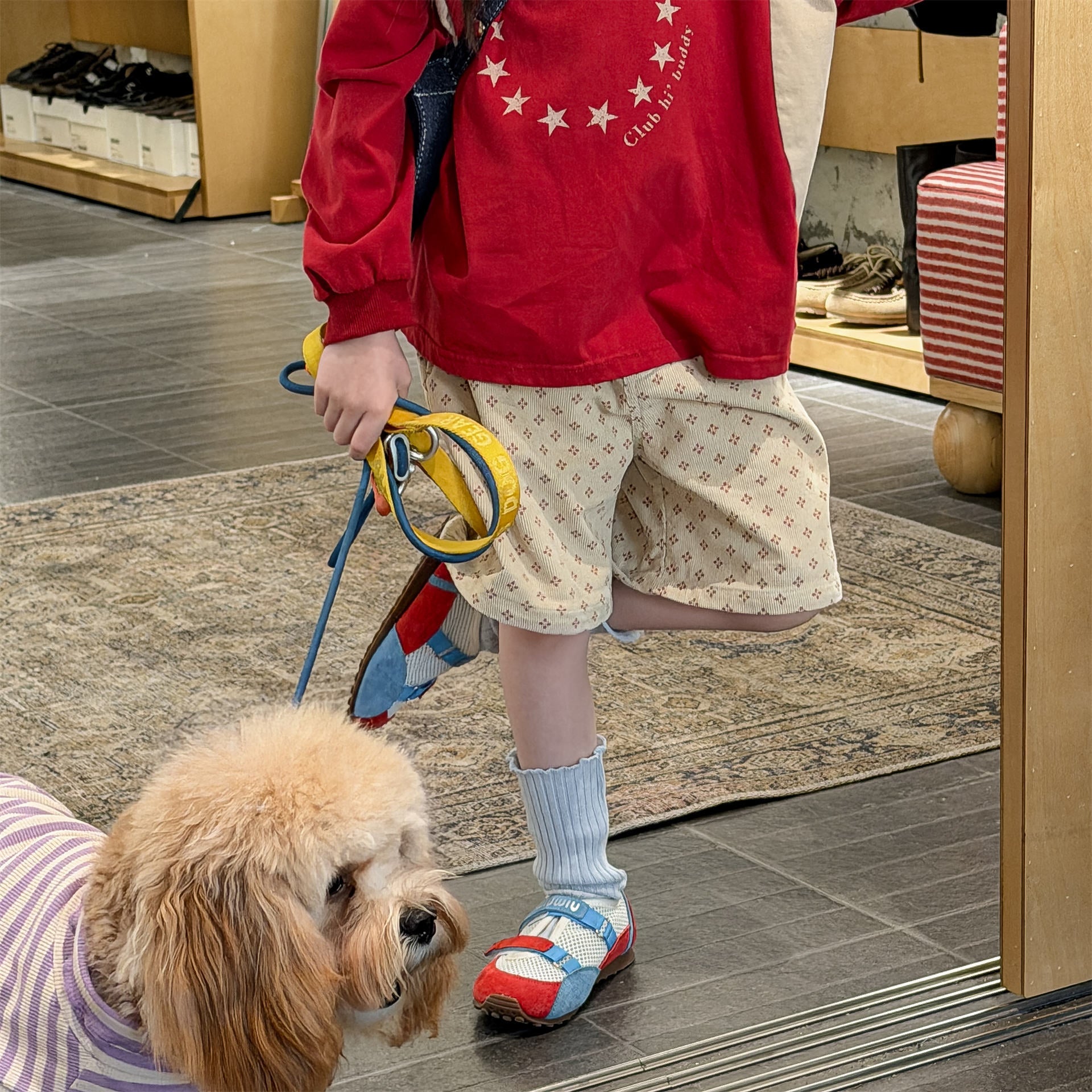 Patterned Cotton Shorts プリント ハーフパンツ【mh0012454】 ADbaby ハーフパンツ・ショートパンツ